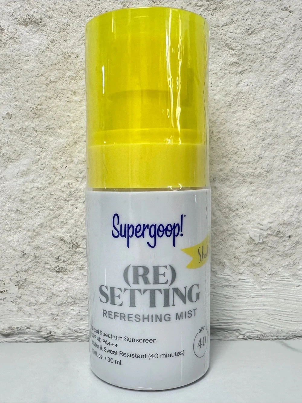 ⭐ NEW SUPERGOOP! (RE)SETTING REFRESHING MIST SPF 40